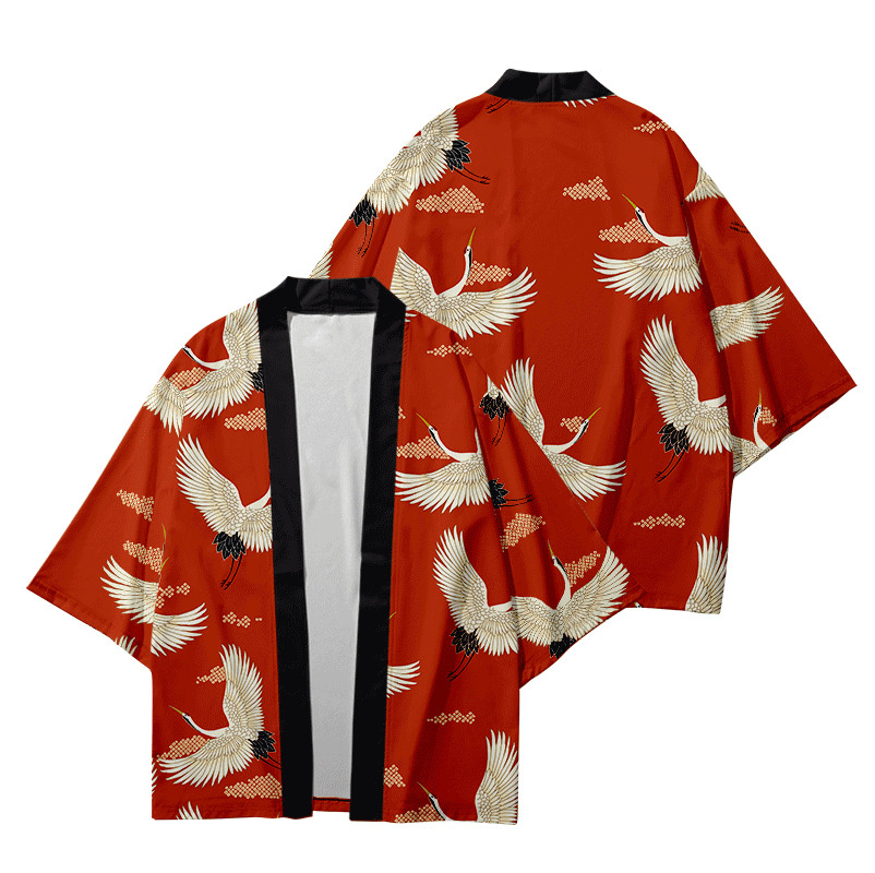 Haori Japanese Jacket - 4 إلى 14 سنة أطفال كيمونو