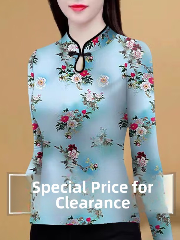 Ethnic Wear In Fashion - قميص داخلي نسائي أنيق مطبوع بتصميم
