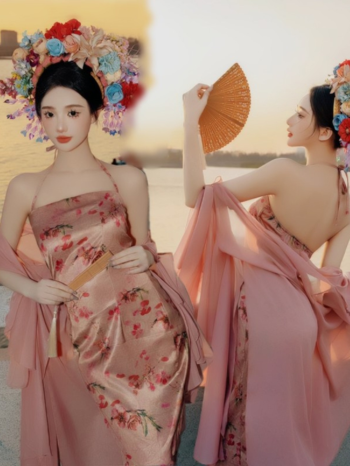 Ethnic Style Dresses - فستان نسائي جديد بنمط صيني تقليدي