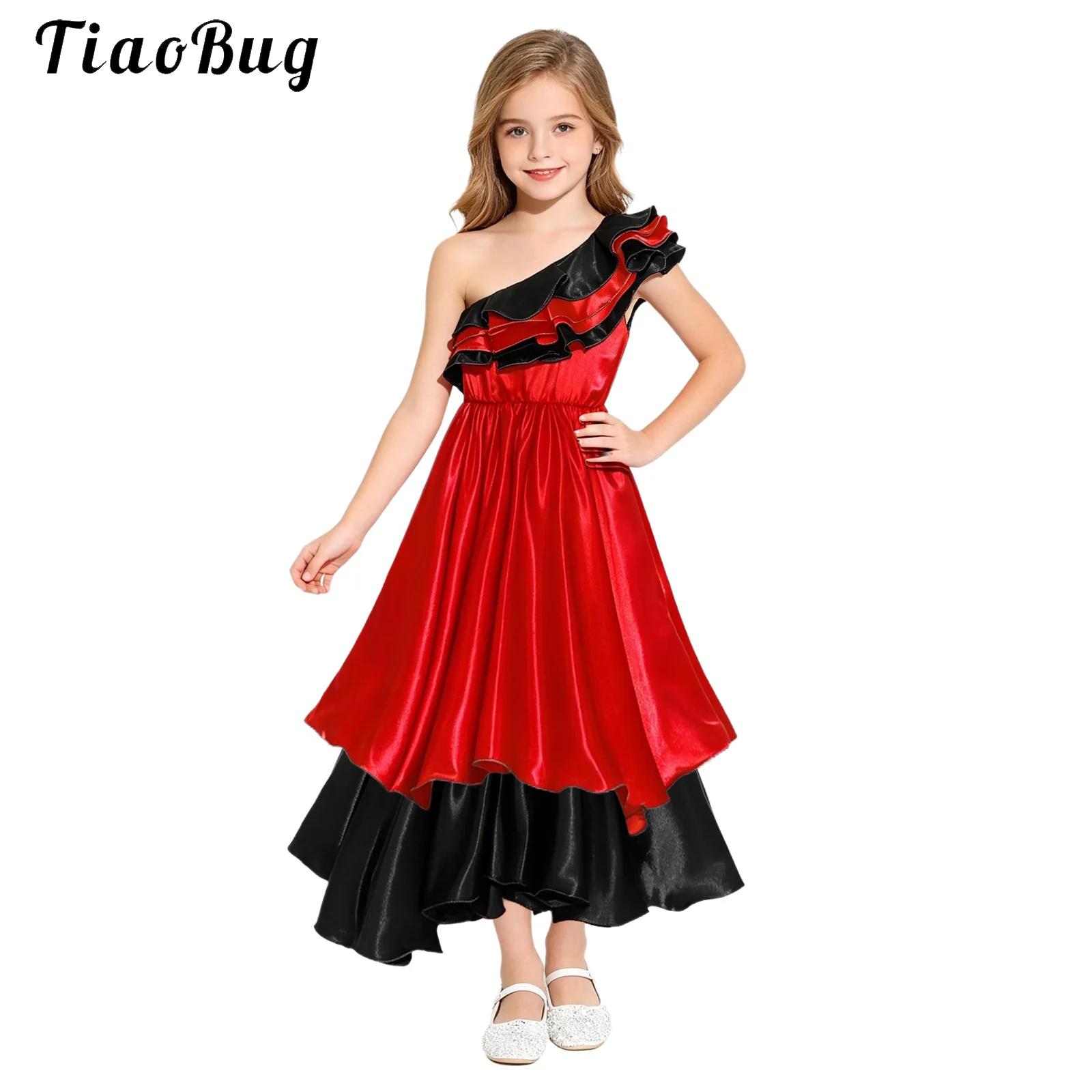 Ethnic Fashion Girls - زي رقص فلامنكو إسباني للفتيات البرازيليات،
