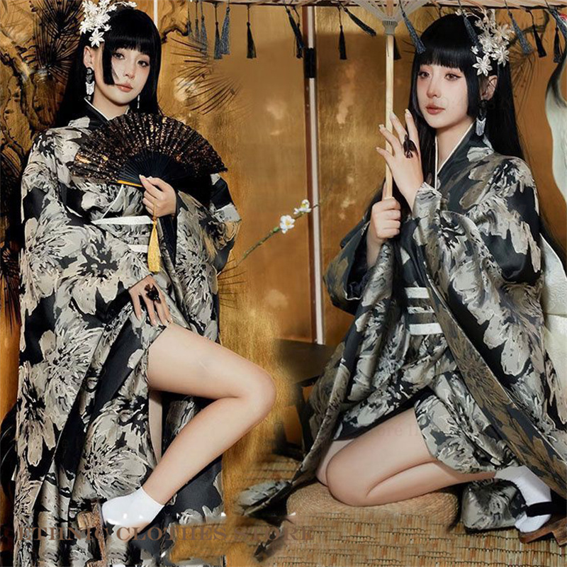 Ethnic Fashion Photography - ثوب كيمونو ياباني تقليدي كوسبلاي يوكاتا