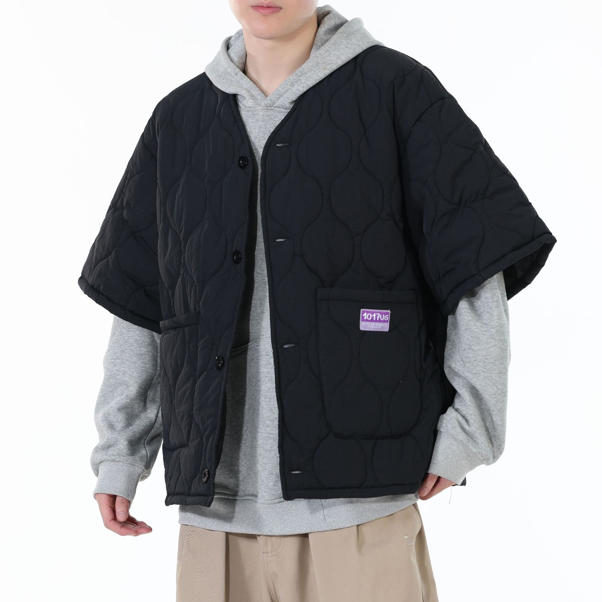 معطف قطني جديد للخريف/الشتاء ب - مراجعة Haori Japanese Jacket وسعره
