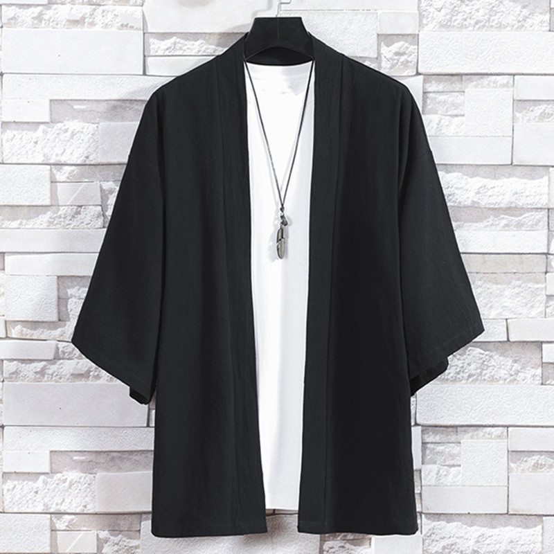 سترة كيمونو للرجال سترات يابان - مراجعة Haori Japanese Jacket وسعره