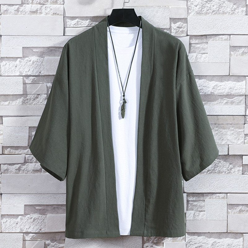 سترة كيمونو للرجال سترات يابان - مراجعة Haori Japanese Jacket وسعره