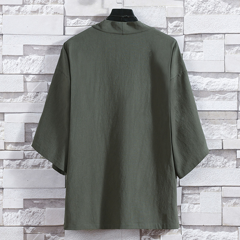 سترة كيمونو للرجال سترات يابان - مراجعة Haori Japanese Jacket وسعره