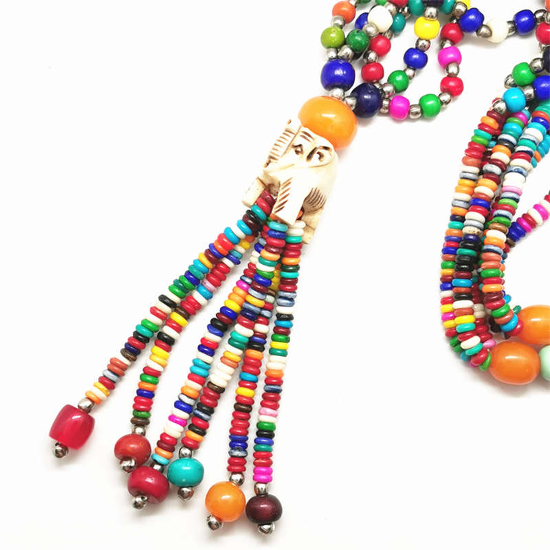 مجوهرات التبتية قوس قزح الياك  - مراجعة Ethnic Fashion Com وسعره