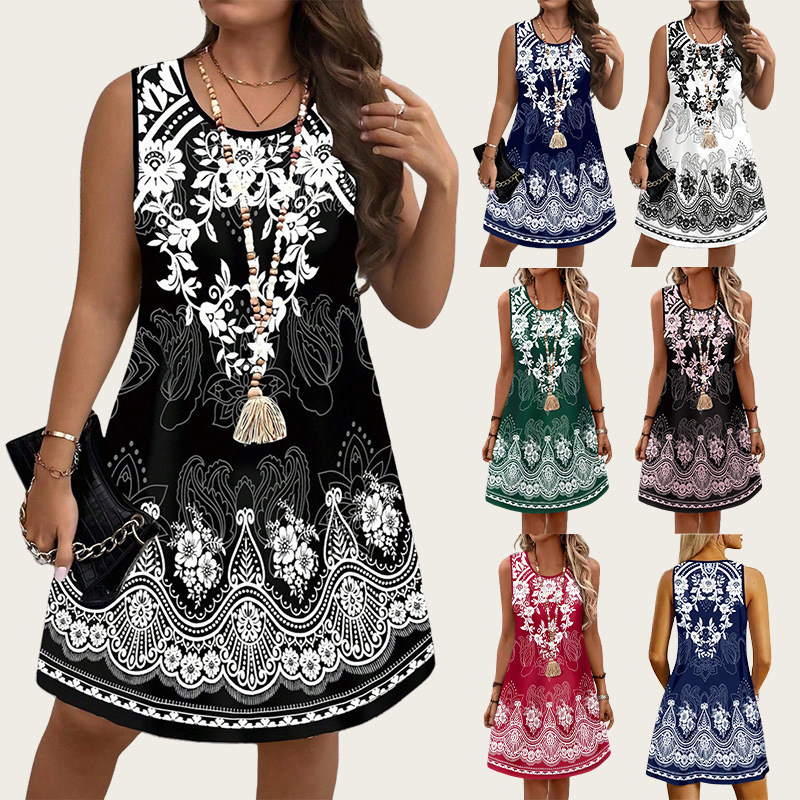 فساتين بأسلوب عرقي عتيق صيف 20 - مراجعة Ethnic Style Dresses وسعره