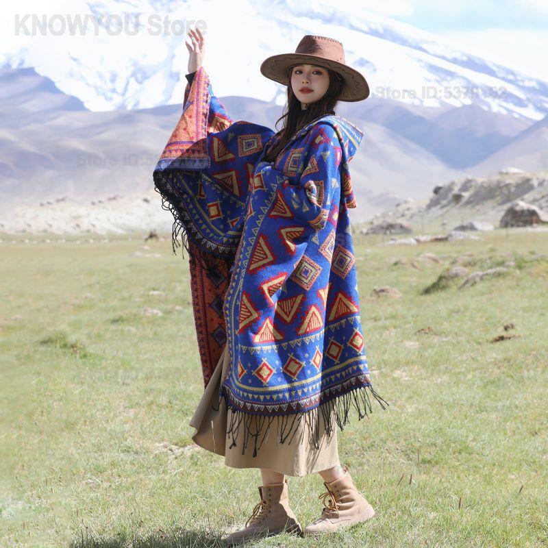 عباءة نسائية بغطاء للرأس على ا - مراجعة Ethnic Fashion Photography وسعره