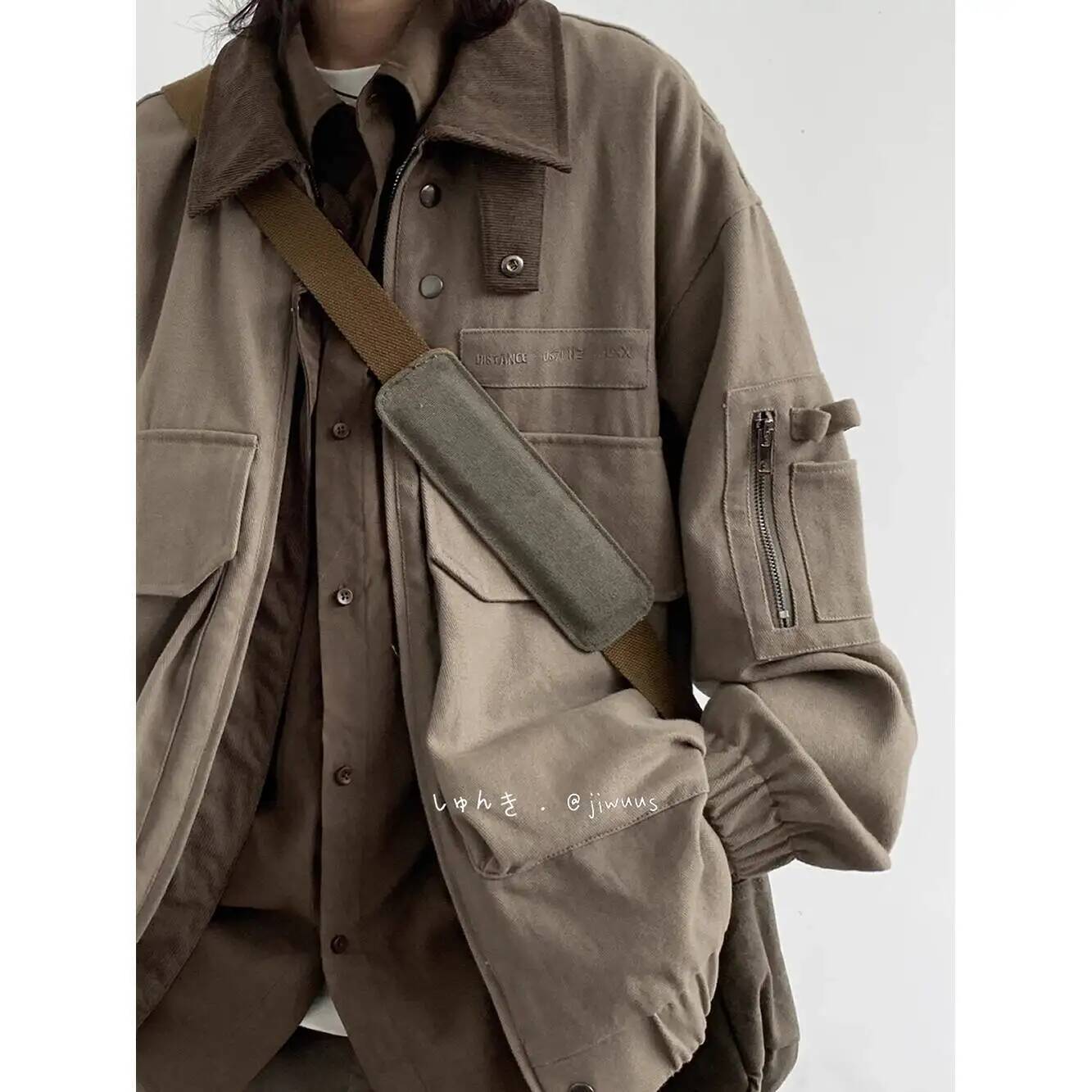 سترة رجالية للربيع والخريف ستر - مراجعة Haori Japanese Jacket وسعره