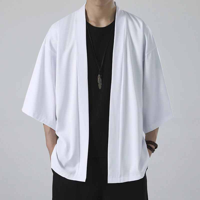 حار الرجال خفيفة الوزن الكيمون - مراجعة Haori Japanese Jacket وسعره
