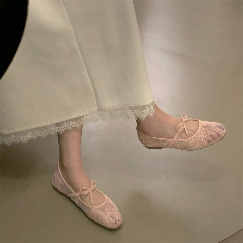أحذية باليه نسائية مسطحة لربيع - مراجعة Ethnic Fashion Walk وسعره