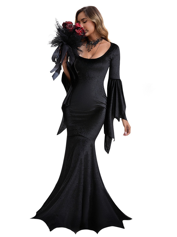 فستان طويل بأسلوب قوطي، زي ساح - مراجعة Ethnic Style Dresses وسعره