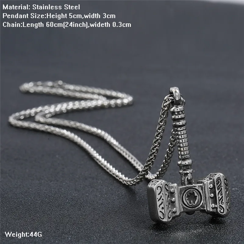 ثور المطرقة قلادة NORRON خارقة - مراجعة Ethnic Fashion World وسعره