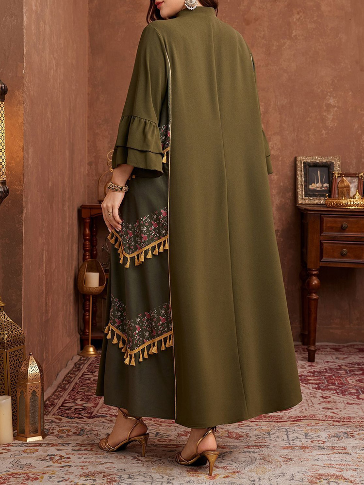 فستان عباية نسائي جديد 2026 بت - مراجعة Ethnic Style Dresses وسعره