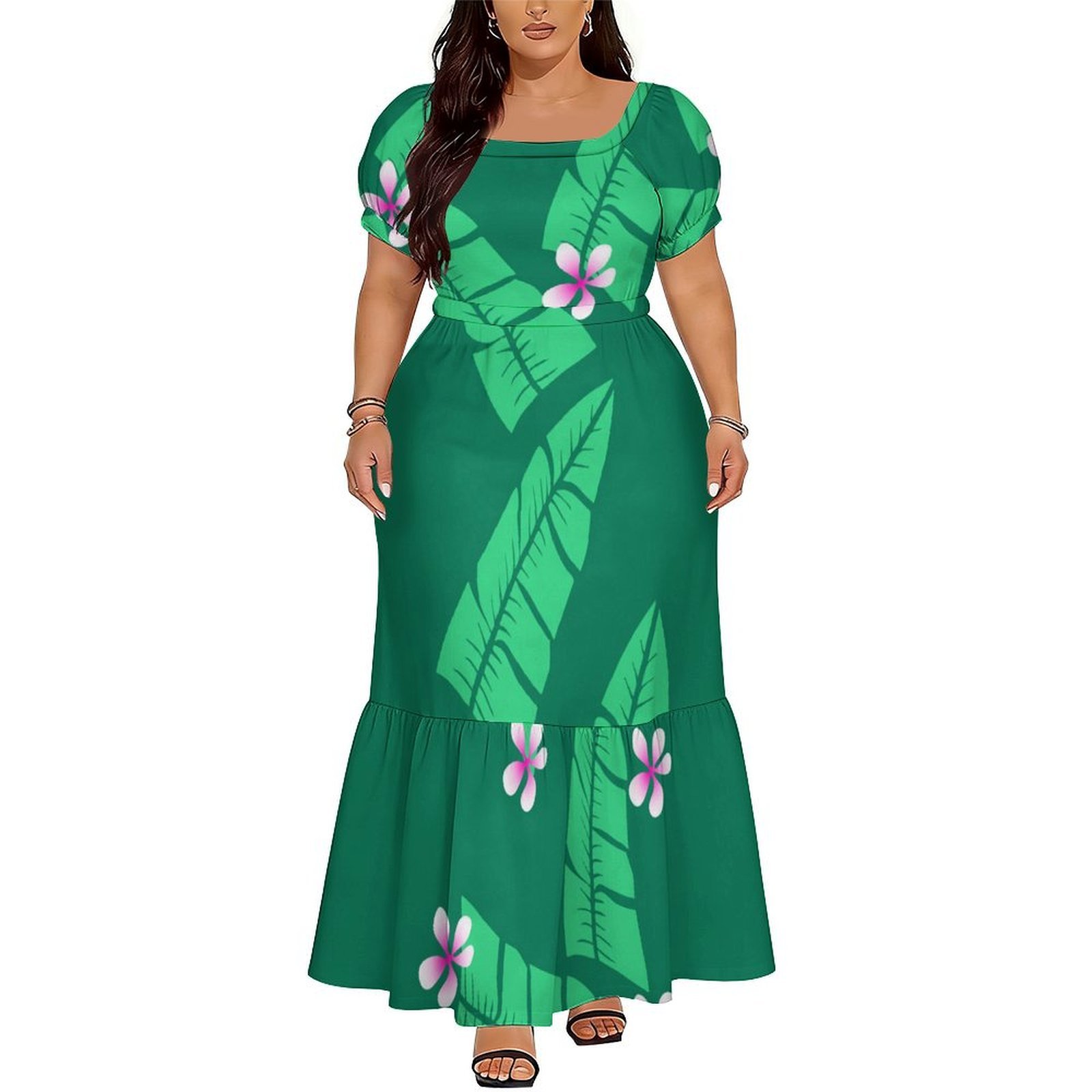 فستان نسائي مريح بأكمام قصيرة  - مراجعة Ethnic Style Dresses وسعره