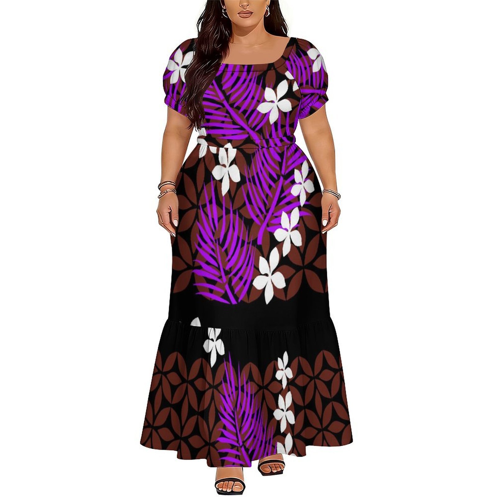 فستان نسائي مريح بأكمام قصيرة  - مراجعة Ethnic Style Dresses وسعره